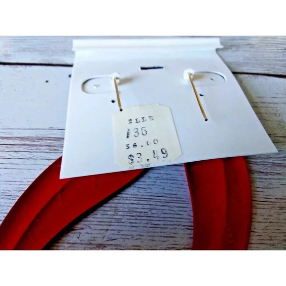 NWT Vintage ELLE Chili Pepper Earrings - Picture 4 of 4